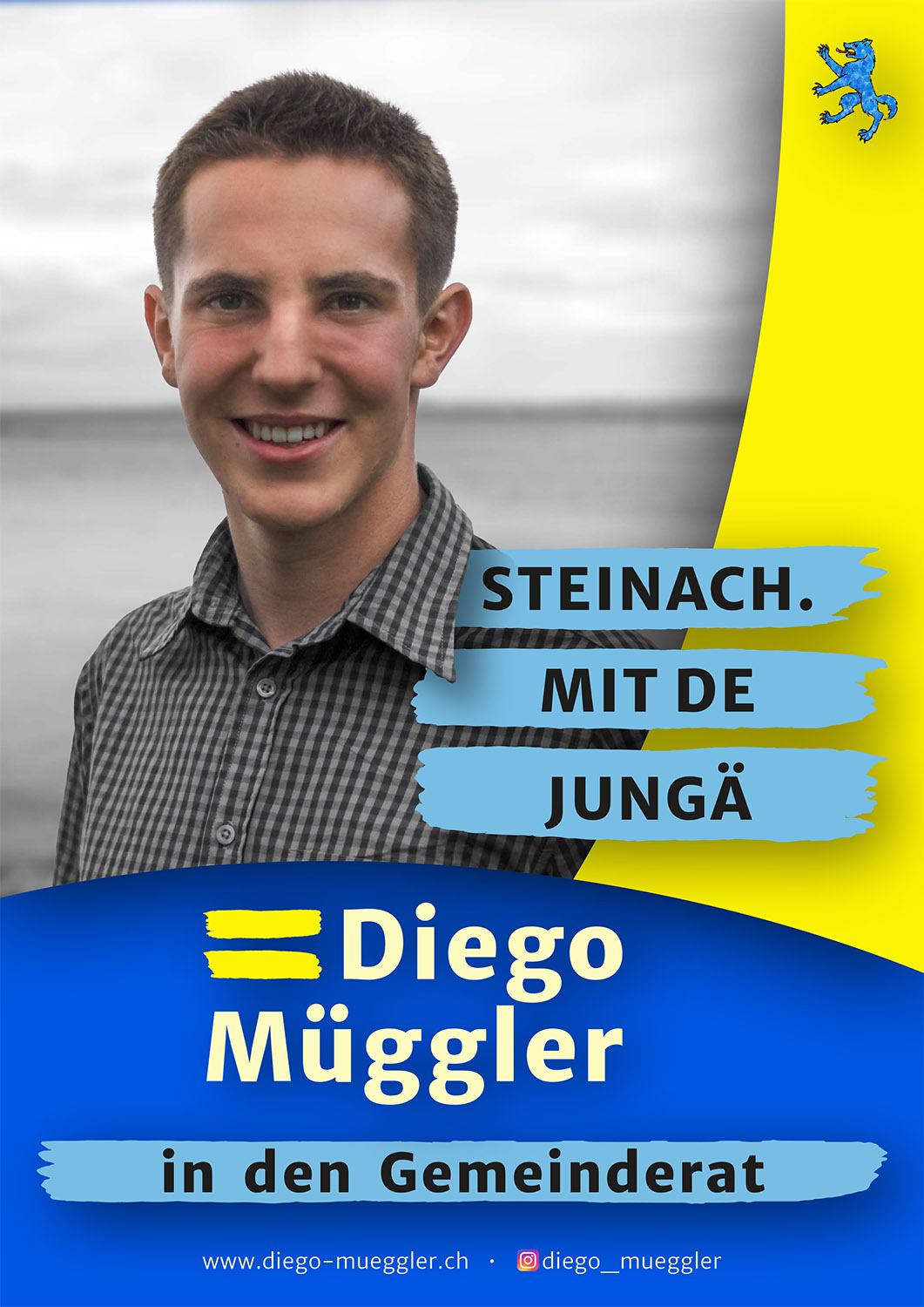 Diego Gemeinderat Plakat A4